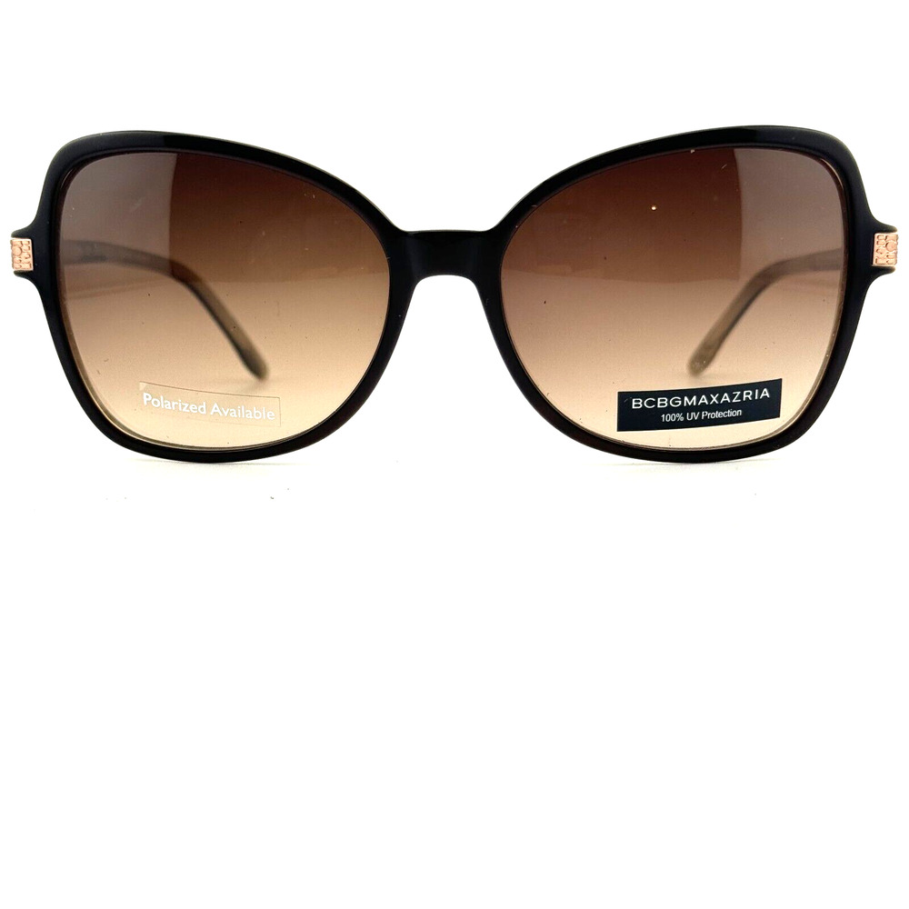 BCBGMAXAZRIA BEWILDER Brown Laminate Sunglasses Frame 57-16-135 H13407
